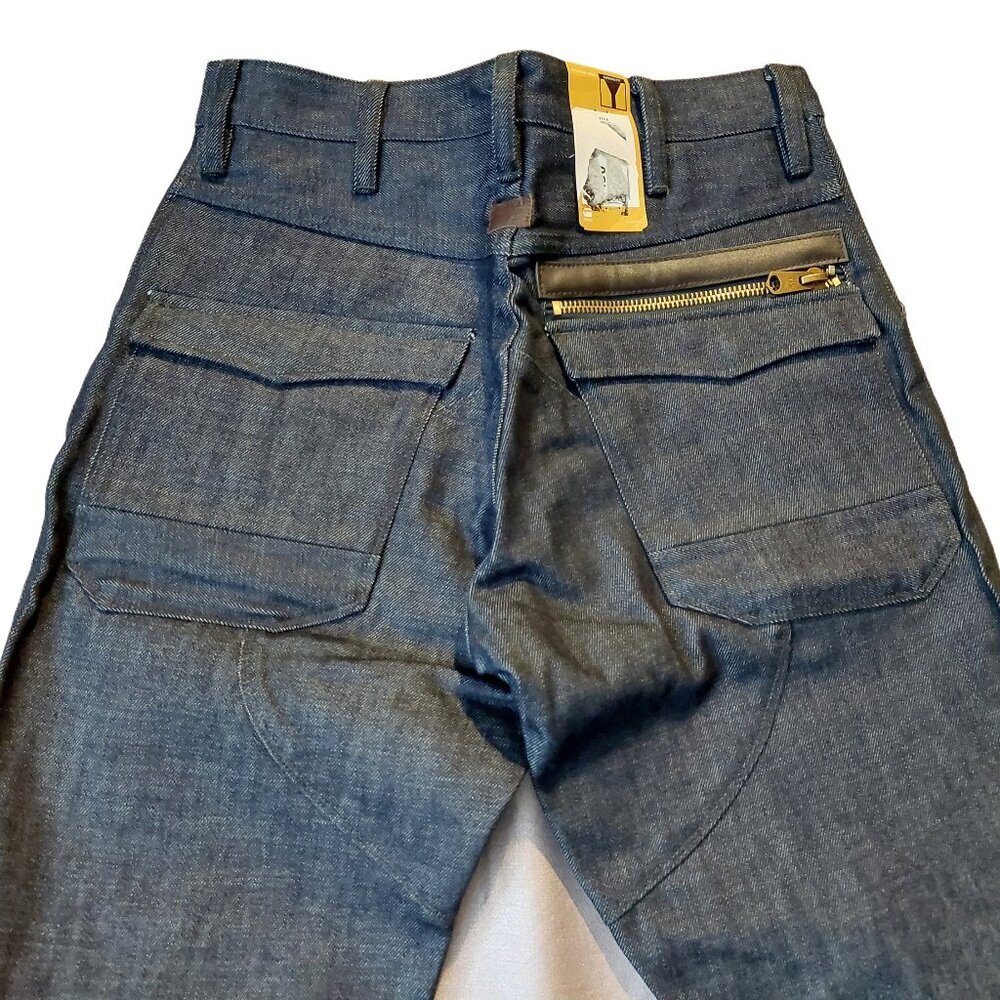 G-Star Raw Oregon 5620 3D Loose Tapered Button Fly Dark Blue Denim Jeans Sz 30 - Picture 16 of 16